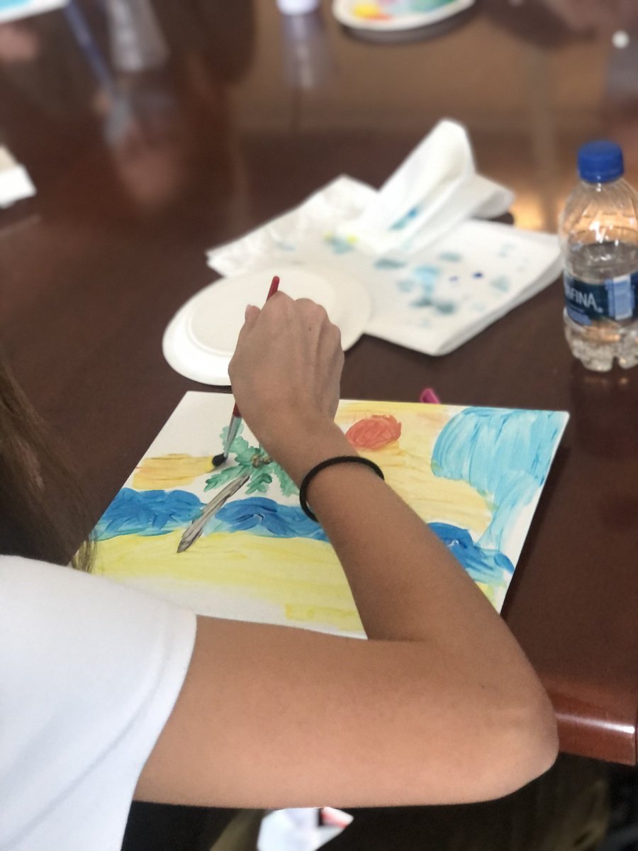 All of our PGY1 residents participated in our first quarterly Resident Development Day. Topics included teaching certificate modules, LEAN principles, Strengths Finder, and some painting. And of course resident bonding! 
#PharmRes #TwitteRx #teachingcertificate #residentwellness
