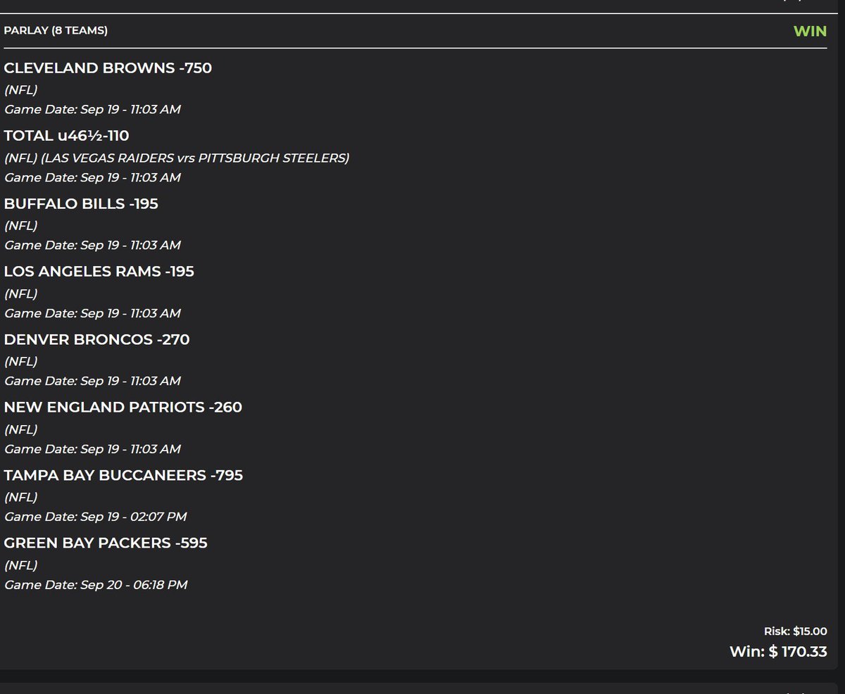 LoadedCoverage's tweet image. Week 2 of #NFL bets were flowing. Let’s keep trusting our knowledge and remain blessed. Stay tuned for NFL Week 3 bets, this Thursday and Sunday. #LoadedCoverage #LoadedSportsbook