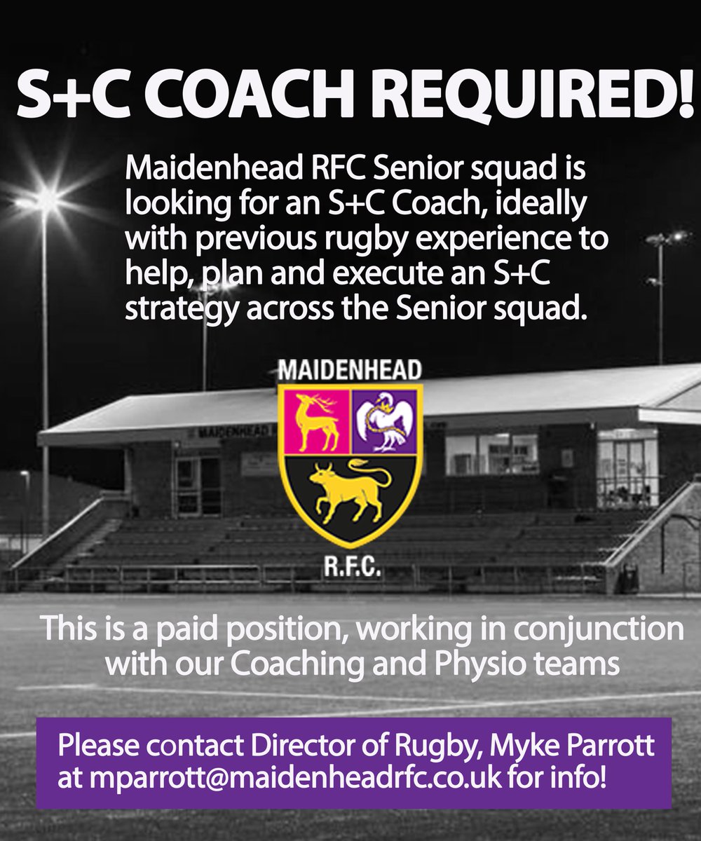 Maidenhead RFC tweet media