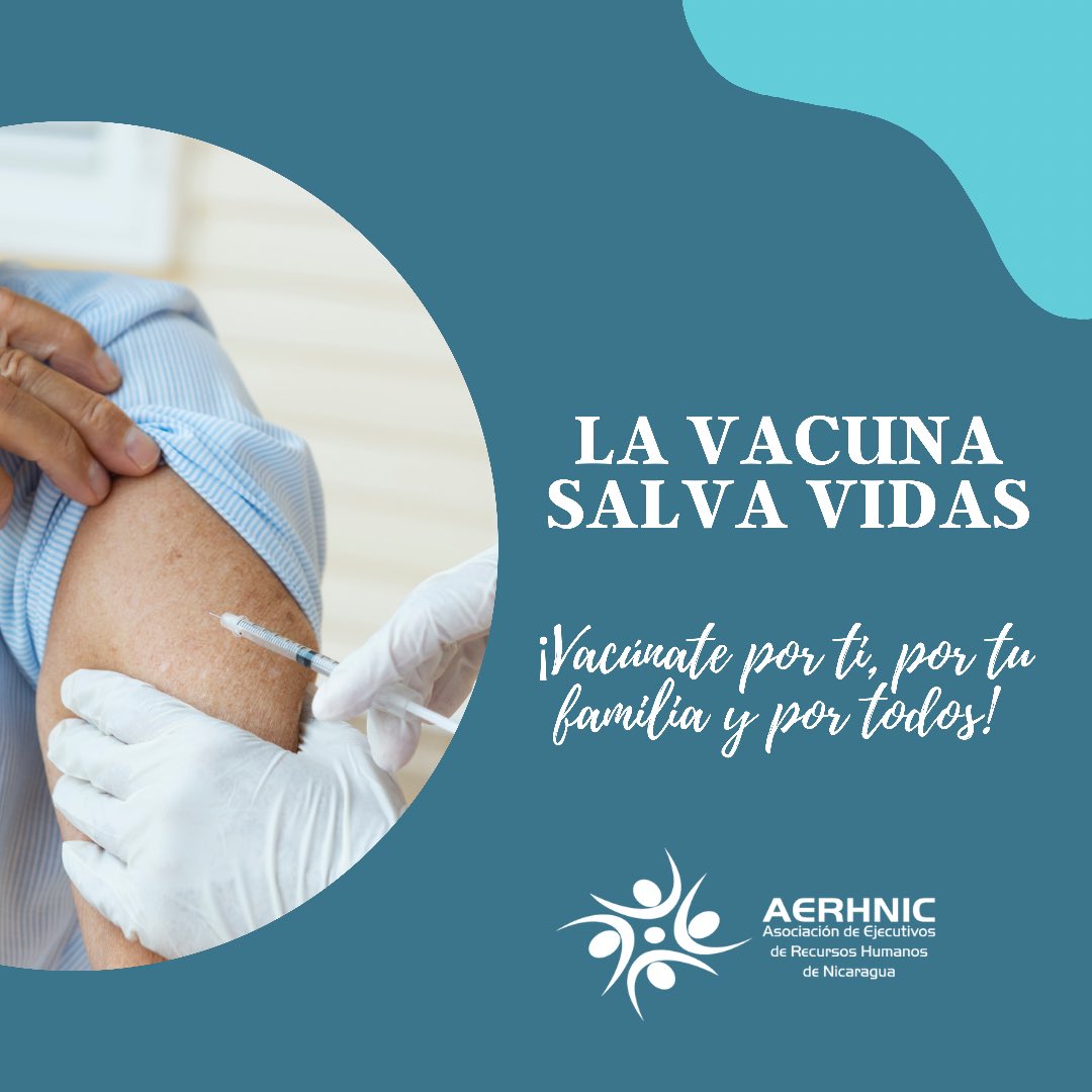AERHNIC's tweet photo. Si tienes 30 años o más es tu momento de vacunarte 💉 

Hazlo por ti, por tu familia y por todos 🤍

¡De esta pandemia salimos todos juntos! 👏🏻 https://t.co/EY5QMJ7exB