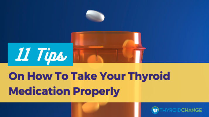 NEW BLOG POST: '11 Tips on How To Take Your Thyroid Medication Properly'. Did you know that up to 50% of patients aren't taking their #thyroid medication correctly? Read below.... thyroidchange.org/articles/how-t…