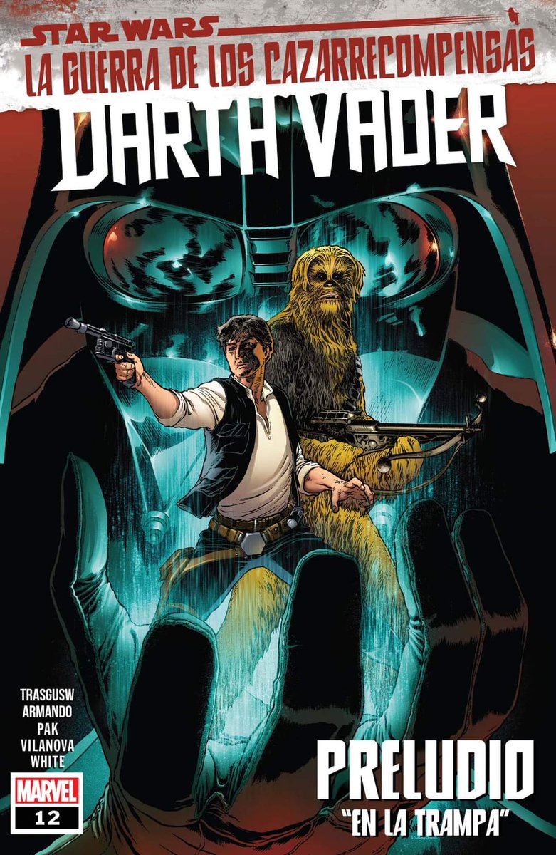 Droid_Factory_'s tweet photo. DARTH VADER (2020) #12
LA GUERRA DE LOS CAZARRECOMPENSAS, preludio: EN LA TRAMPA

Exhausto tras contemplar el poder del Emperador en Exegol, Darth Vader decide cambiar sus planes y se une a la búsqueda de Han Solo congelado en carbonita.

https://t.co/uJjvyYAftd https://t.co/TXkblNpjqb