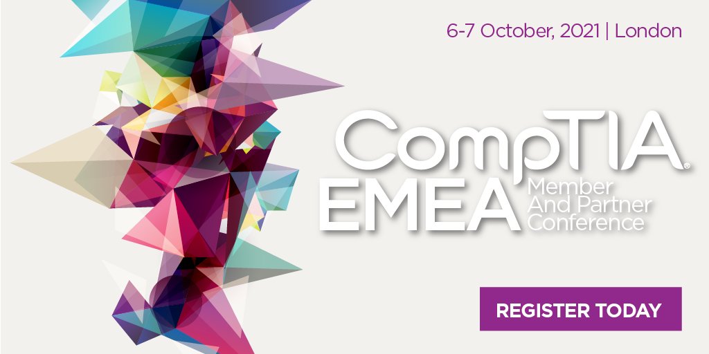 The @CompTIA_EMEA Member and Partner Conference is one of the highlights of my year, and I’m so pleased it’s going to be in-person in London on 6 and 7 October. Want to know why I’m looking forward to it? #ManagedServices #EMEACon

Read more here 👉 connect.comptia.org/emea/home