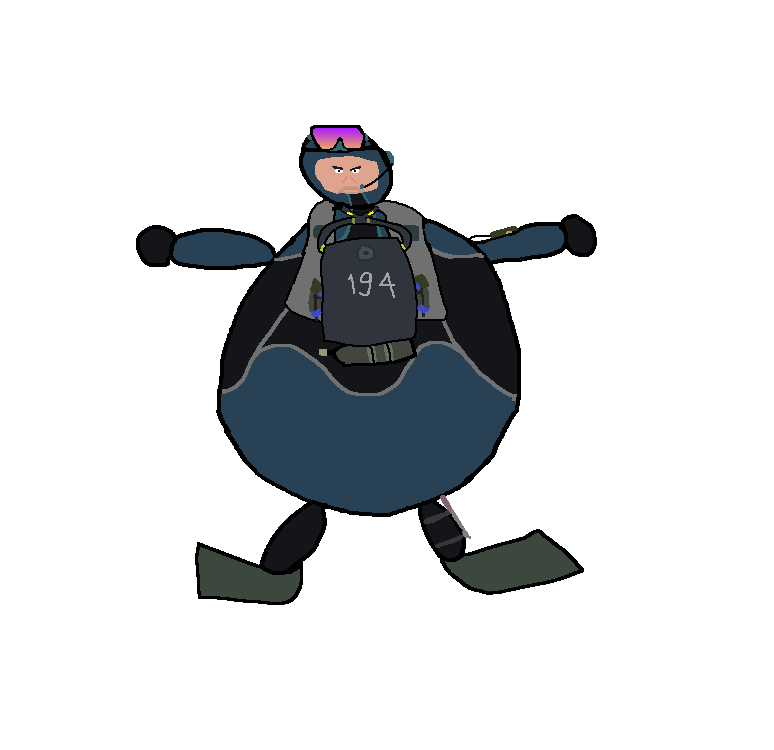 My man with his Scuba Mask | Fade