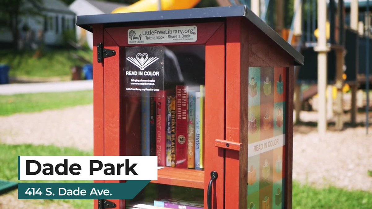 LtlFreeLibrary's tweet photo. #ReadinColor has launched in Ferguson, MO! 🎉 “I’m proud to be a part of a team... working to provide free access to books where the authors and/or characters are reflective of the community surrounding it," says Aaron Harris of @FYIFergYouth. Read more: https://t.co/qo9j1bDwOS https://t.co/fOUb6fzy1T