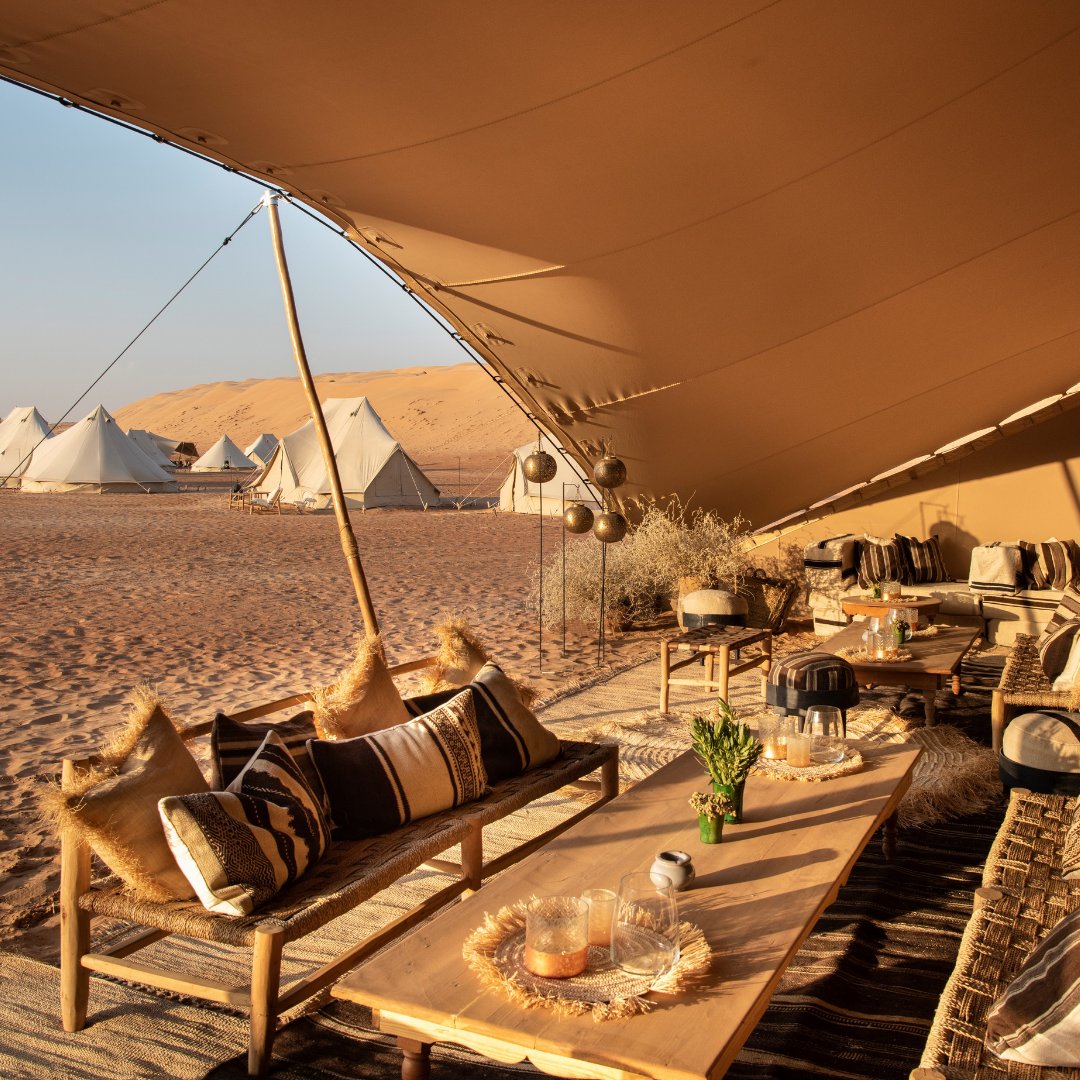 For those looking for the experience of a lifetime, the Magic Camps are the perfect place to host your event with exceptional catering and special entertainment.

Relax and unwind whilst camping beneath the stars for and experience a true Arabian night 🌙
@magiccamps
.
.