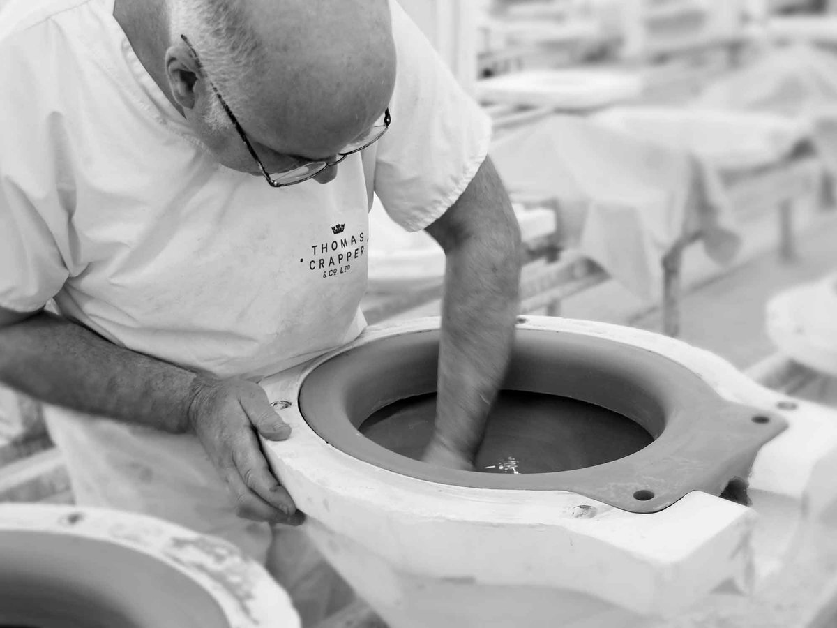 ThomasCrapperCo's tweet photo. The skilled craftsmanship that go into each Thomas Crapper piece are what set us apart from the rest.
For 160 years we have been true to the ethos that if you buy the right quality you only have to buy once.
#bathrooms #est1861 #thecrapperdifference https://t.co/9JvT6iFka8
