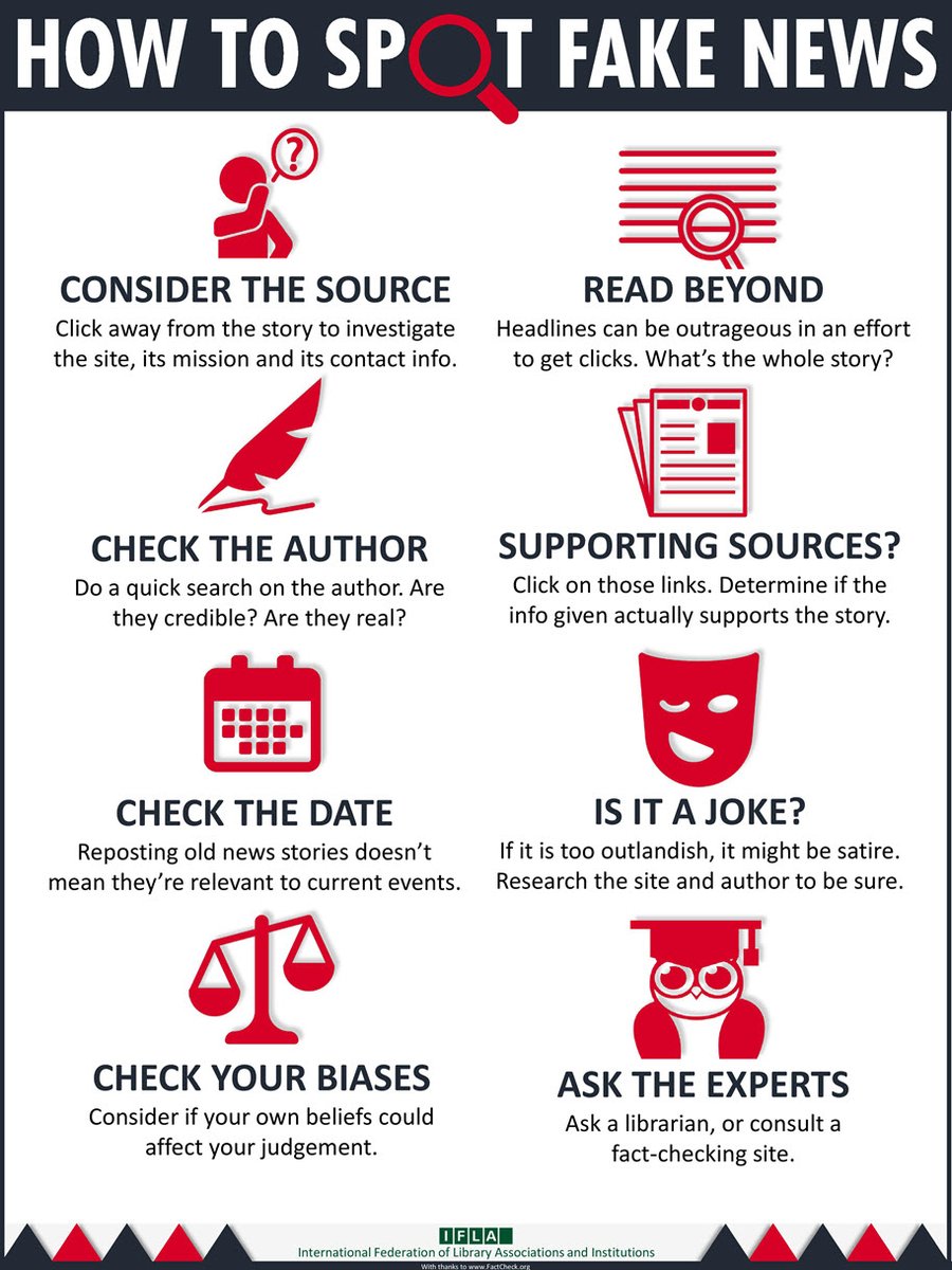 SKCTC_Library's tweet photo. Can you spot fake news? https://t.co/zdWEajzVvk