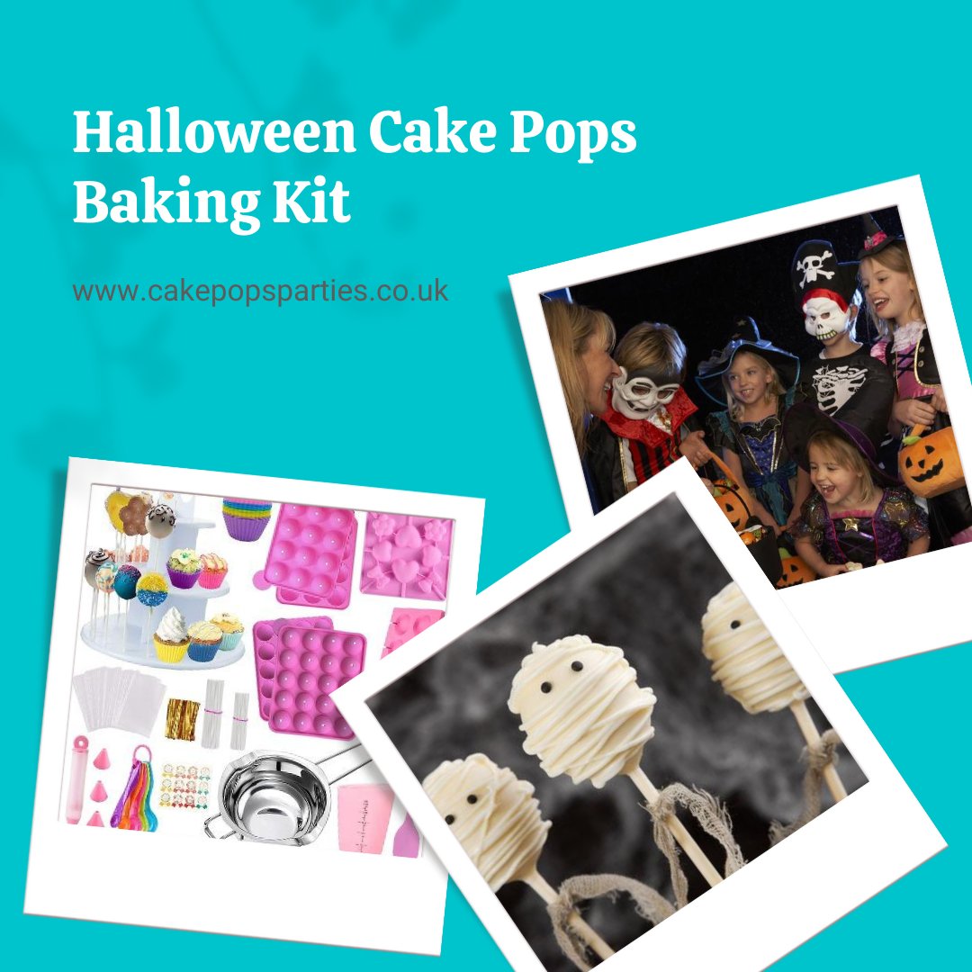 Give someone a Halloween Cake Pops Baking Kit and they'll enjoy a real treat that's as special as they are. Or you may wish to treat yourself. 
Order now 👉👉 bit.ly/3kzxjKZ
#Halloween #CakePops #Baking #Kit #CakePopsParties #cake #cakes #cakedecorating #food #enjoy