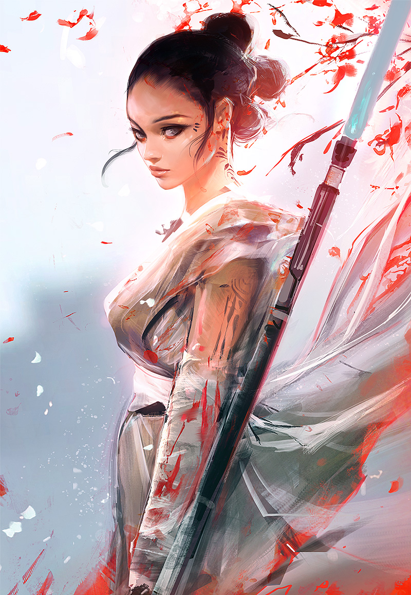 Художник Ross Tran