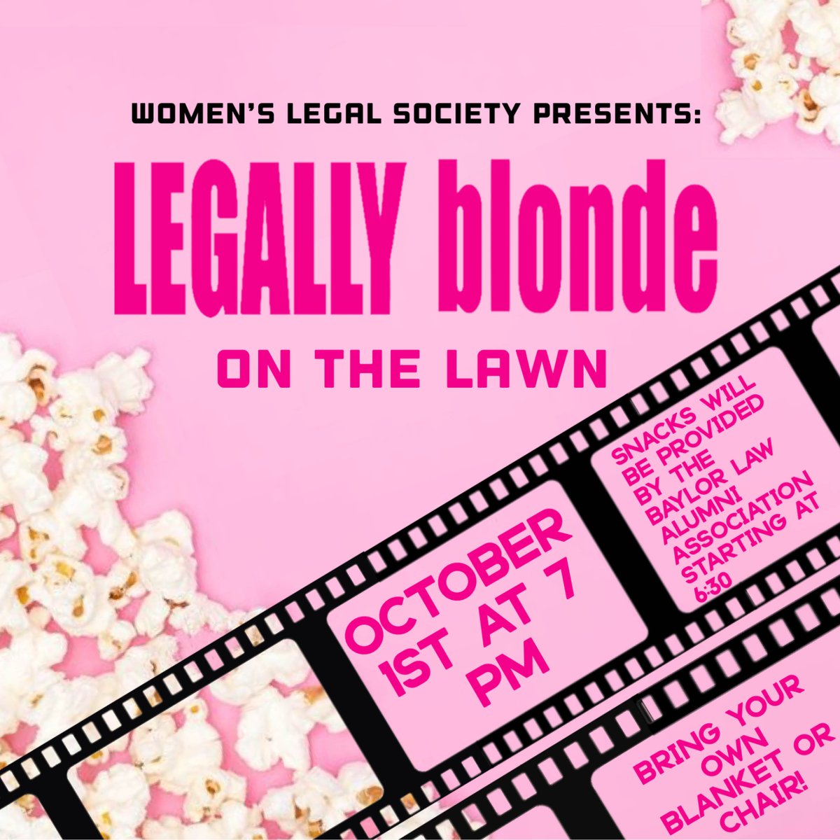 BaylorLawSchool's tweet photo. True or false: Exercise gives you endorphins. Endorphins make you happy. Happy people just don’t shoot their husbands.
Revisit this classic movie with the Women's Legal Society on Friday, October 1st at 7pm! #VoteForElle #What_LikeItsHard? https://t.co/6imydBXT2j