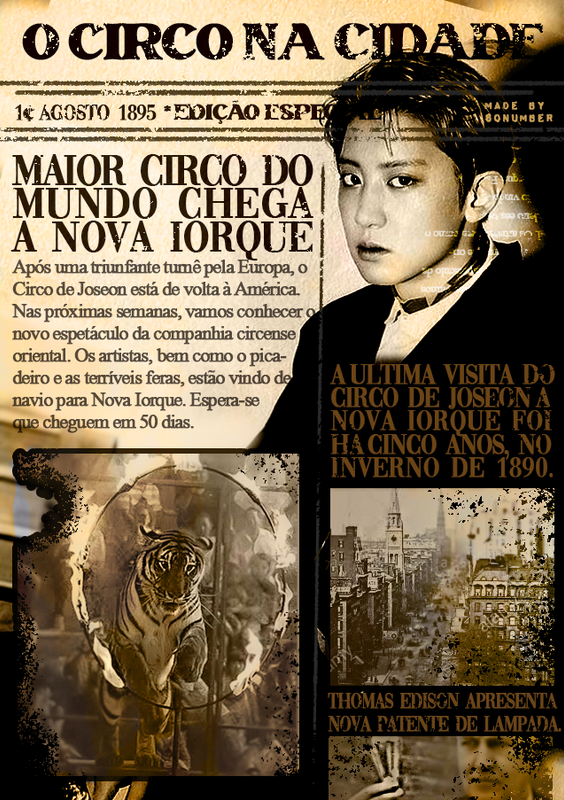exodusficfest's tweet photo. [#PreviewsEXODUS] O Circo Na Cidade
Jornal Diário Oficial da Cidade de Nova York, 1895 .

#CHANYEOL #BAEKHYUN

#EXODUSFicFest https://t.co/QQlT3fwH4D