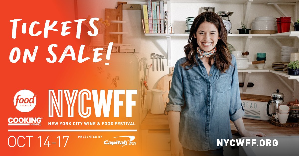 Join me at the annual @NYCWFF to Eat. Drink. Feed NYC! I’m so excited to host the Asian Night Market event with @jettila on 10/16. It’s going to be an incredible evening all for a good cause to support @godslovenyc and @foodbank4nyc. Tix at: bit.ly/3s6xPCc