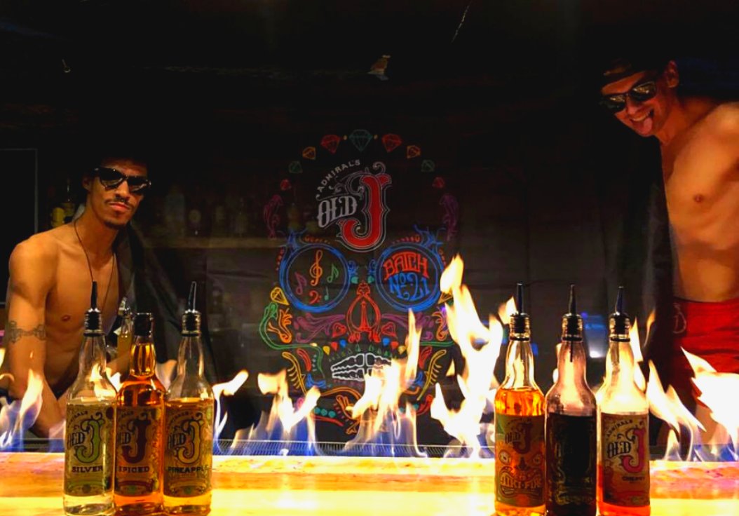 These guys do not mess around when playing with <a href="/oldjspicedrum/">Old J Spiced Rum</a>! #SpicedRum