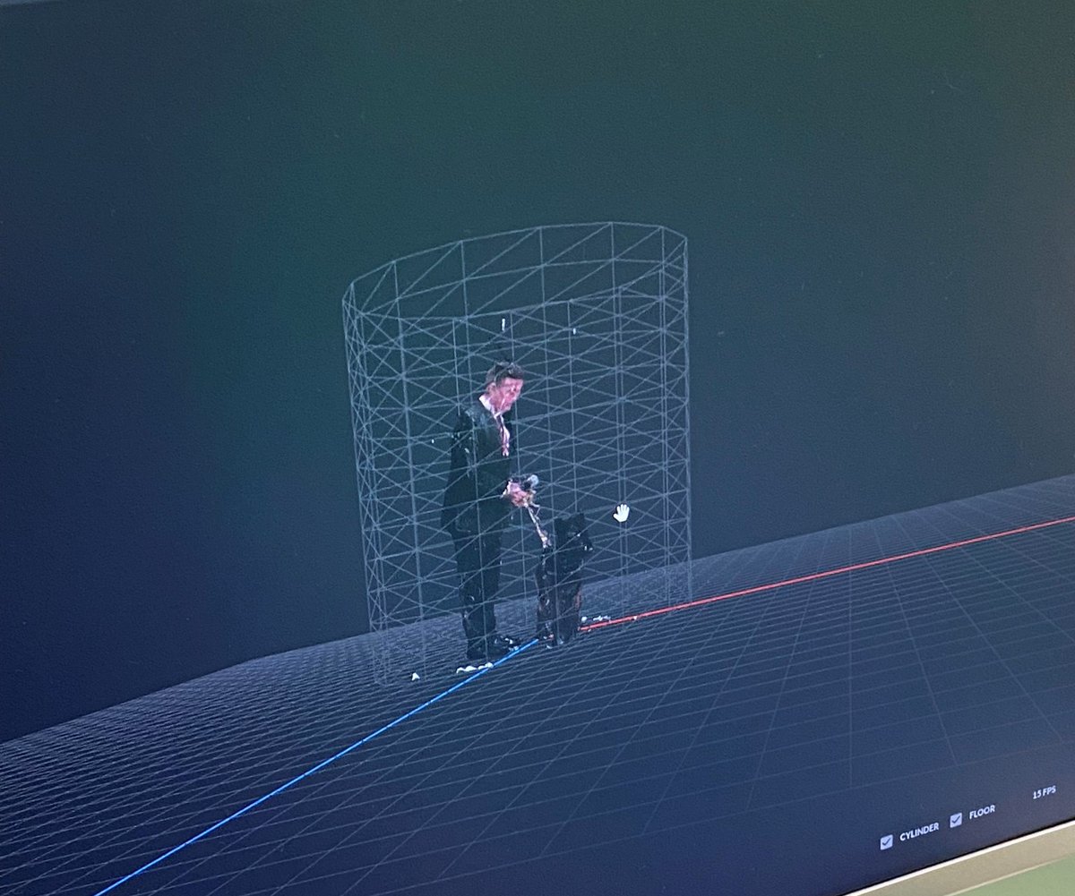 FIU_Forensics's tweet photo. COVID-certified detection dog Cobra & Dr. Ken Furton preview new Volumetric Capture Software at @FIU's iSTAR. The immersive digital imaging tech enables students to create immersive multimedia experiences for storytelling. @FIUCarta @FIU_SCJ https://t.co/fqoTUVHNZg