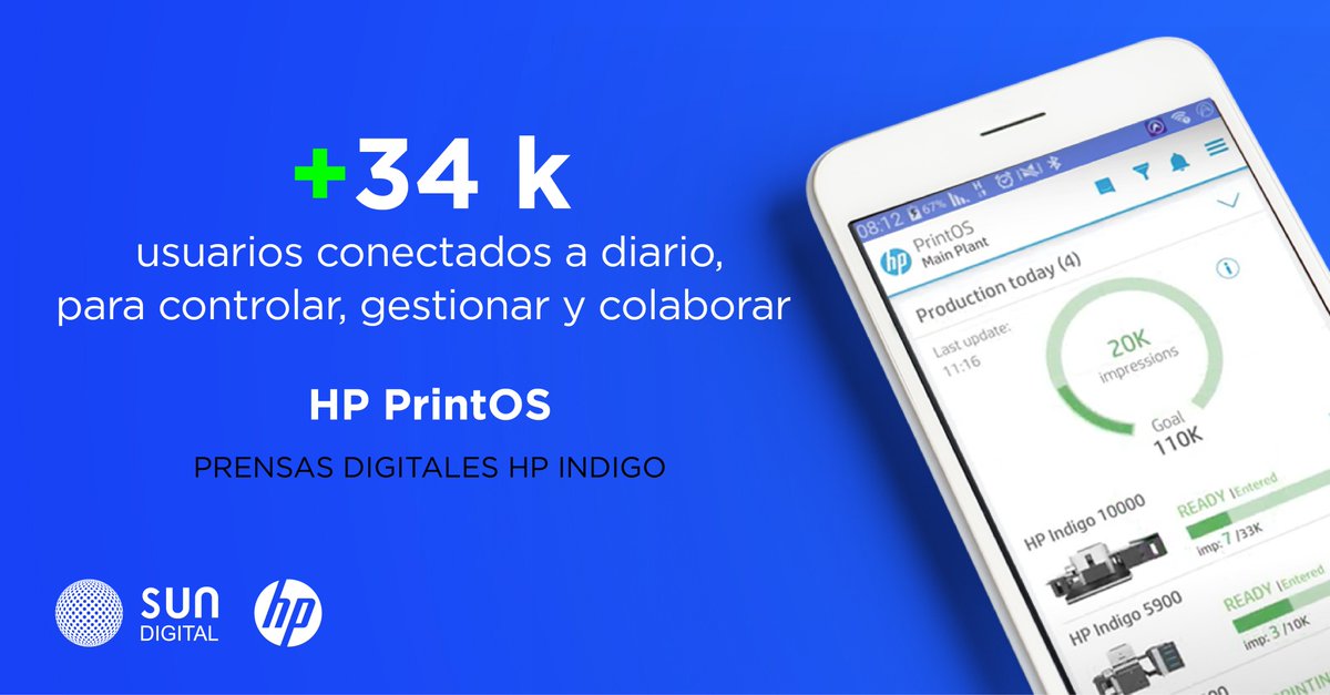 SunDigitalMex's tweet image. Logra con HP #PrintOS optimizar tus operaciones de impresión e incrementa de forma proactiva el tiempo de funcionamiento de tu imprenta con procesos controlados por datos.

¿Te interesa? consulta sundigital.com.mx/hp-tools

#hpindigo #productividad #gestión #colaboración #sundigital