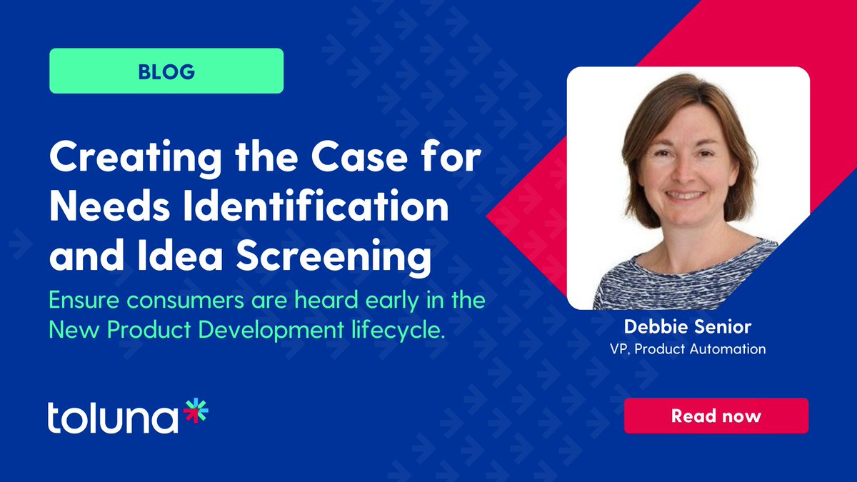TolunaCorporate's tweet photo. Learn how needs identification and idea screening are critical for brands to develop new ideas and concepts that have a closer fit and a better chance of success in market: https://t.co/xmyVFurkaa
#NPD #NeedsIdentification #IdeaScreening #MarketResearch #mrx #Insights https://t.co/mFecRamInb