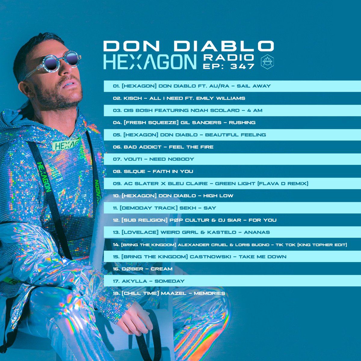 We just activated the FORΞVΞR skin for HEXAGON RADIO! What do you guys think? 💙 ► fanlink.to/HexagonRadio347