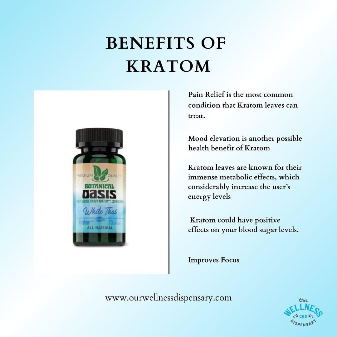 Kratom is one of the naturally occurring options to some medications.

Botanical Oasis offers a variety of Kratom products available at OWD. 

Come check out the Botanical Oasis line and many other products available at OWD. 

#YourWellnessisOurPriority #localdeliveryavailable🚗