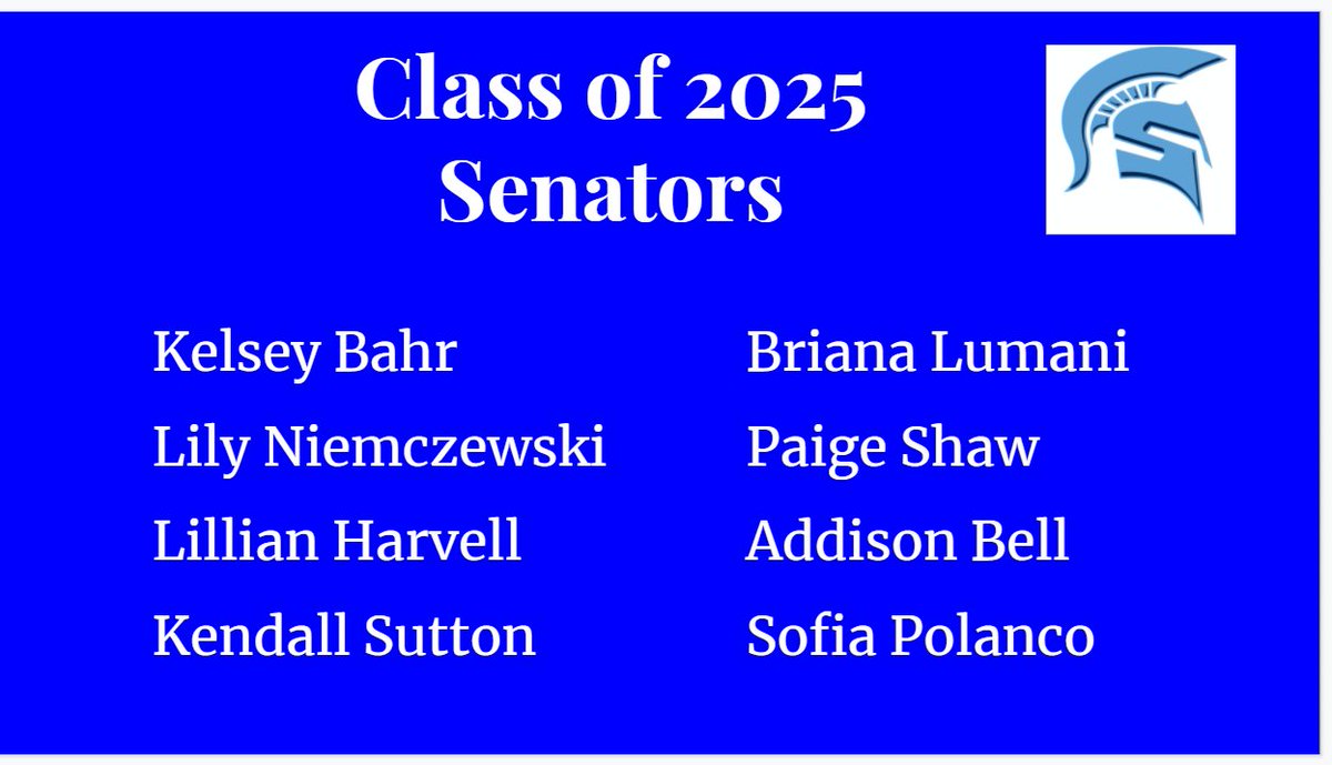 SHSStuActivity's tweet photo. Congratulations to the Class of 2025 Class Officers and Senators. https://t.co/U9vorBuvr8