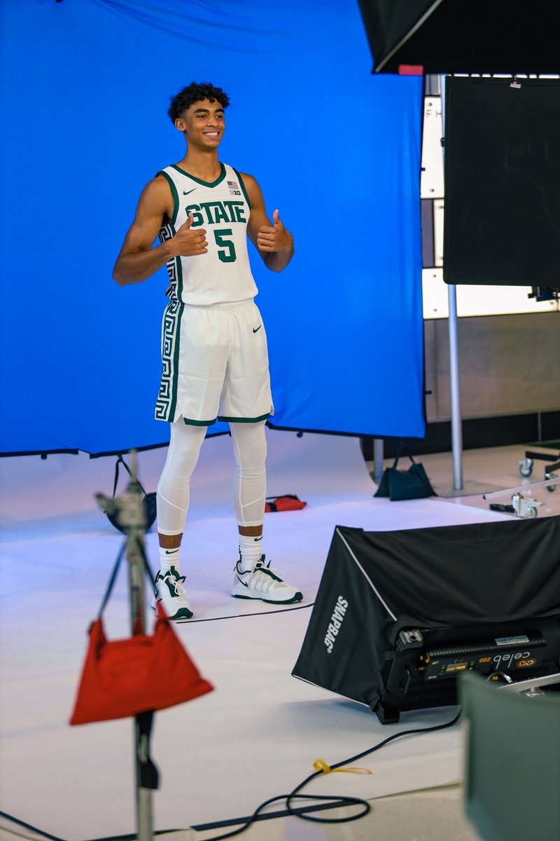 MSU_Basketball's tweet photo. BTS 🎬 https://t.co/PYPT7CQ9sO