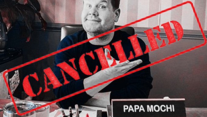 Lo que faltaba <a href="/JKCorden/">James Corden</a>  OUTAAAAAAA !!!!!! ⚠️😔💔