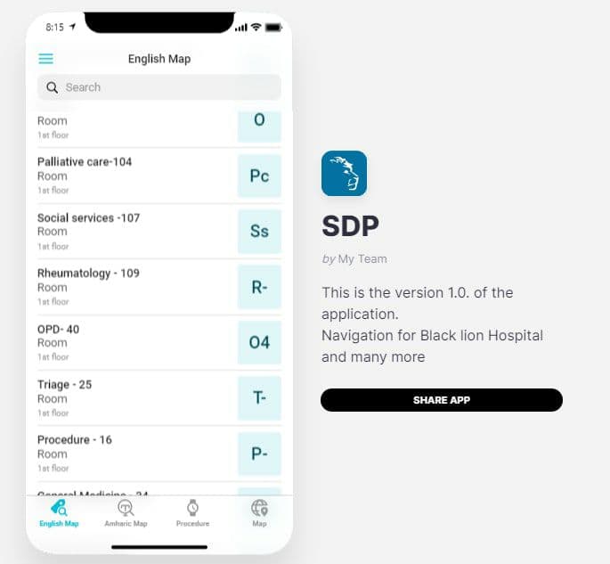 Mapping_SDP's tweet photo. ⚡️⚡️💥💥 SDP Has a new solution for you💥💥⚡️⚡️

What is the Solution?

IT IS A FACT THAT A SIGNIFICANT NUMBER OF PATIENTS, CAREGIVERS, AND VISITORS AT OUR HOSPITAL(Black lion Hospital) STRUGGLE TO FIND THEIR WAY; It's very common to see many people looking for room numbers, OPDs https://t.co/c81quh93WZ