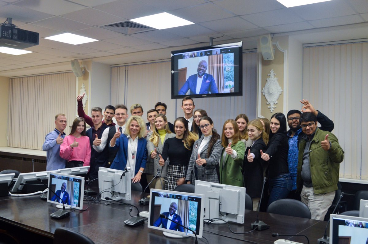 Engaging &amp; uplifting #CareerTalks with Dr Lassina Zerbo at <a href="/UMephi/">National Research Nuclear University MEPhI</a>. Our heartfelt appreciation to <a href="/SinaZerbo/">Lassina Zerbo</a> for knowledge sharing, useful recommendations &amp; insightful advice!