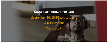 Polaris_mep's tweet photo. Looking for a career with healthcare benefits, paid time off, good wages & a path to advance? Check out the Manufacturing Job Fair on Sept 30 in Cranston, #RhodeIsland: https://t.co/R84LYdAiww
#MakingWhatMatters #Careers #Jobs #MEPNationalNetwork | @WeMakeRI @RI_DLT https://t.co/GtOfdWPgDI