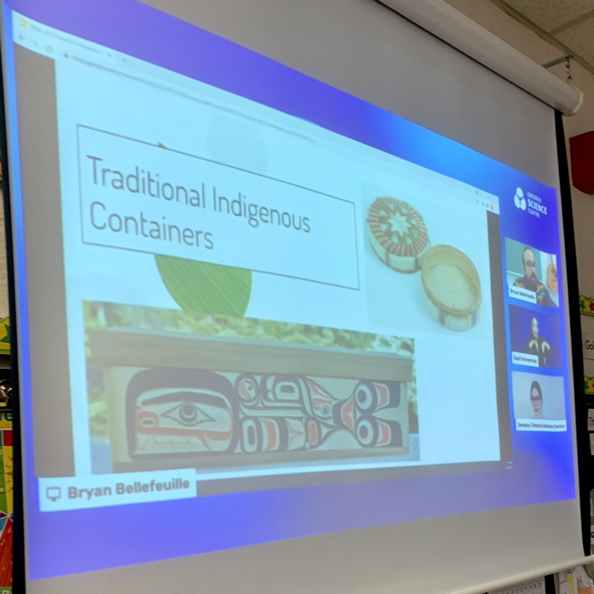 JAllenite's tweet photo. Great to be joining the @OntScienceCtr & special guest Bryan Bellefeuille to learn w/ @BriarwoodPS Grade 3 students about #TraditionalIndigenousMath #Math #Science #Indigenous @PeelSchools @PDSBIndigenous #LEIT https://t.co/8ipU5iDEZR