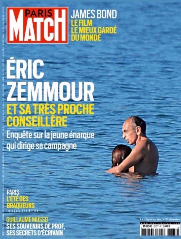 Zemmour sauve une migrante de la noyade