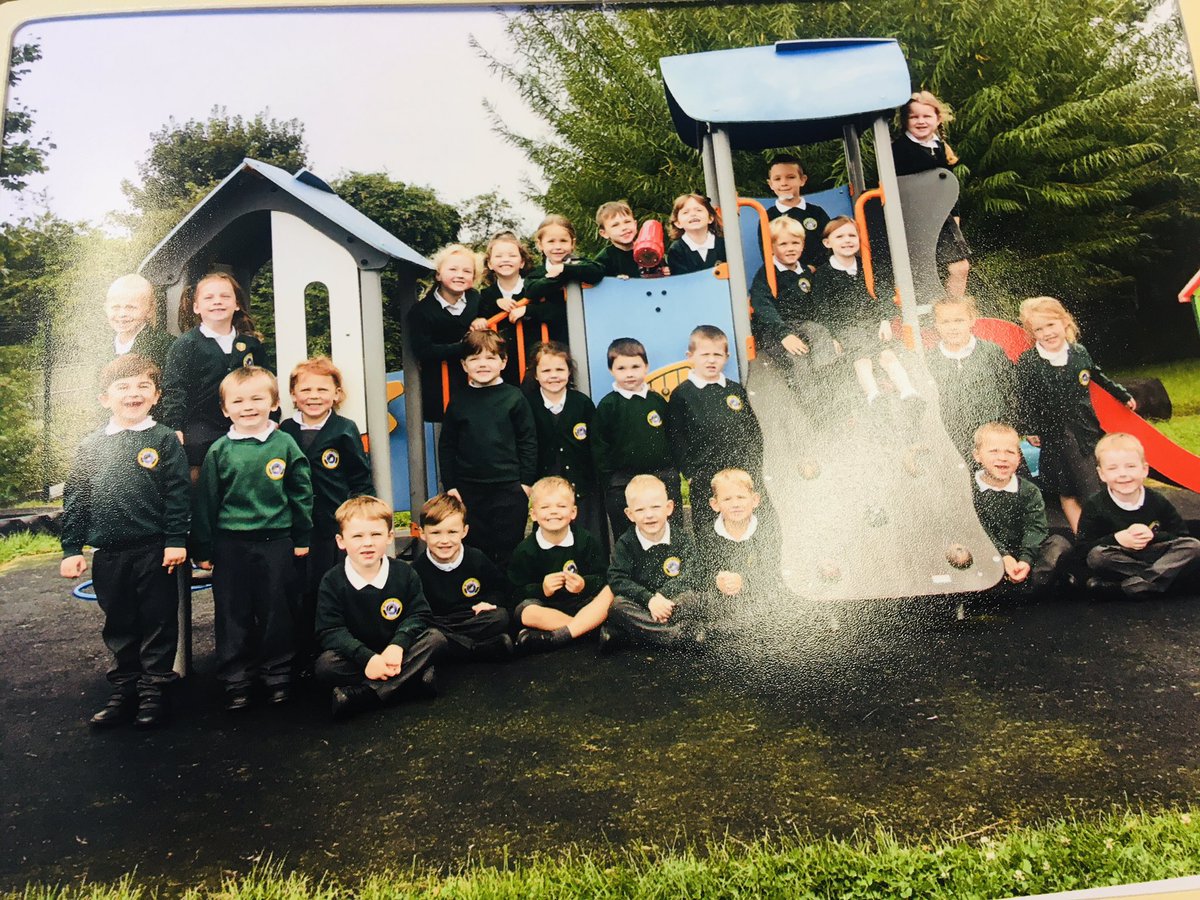 27 of our new Reception superstars - we will get our ones that were missing again for a full class photo ⭐️🌈