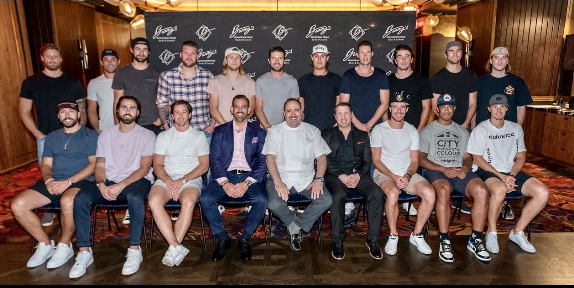 Barry's Downtown Prime at Circa now is the Official Steakhouse of the Vegas Golden Knights. No word yet on an official vegan restaurant. #RJnow