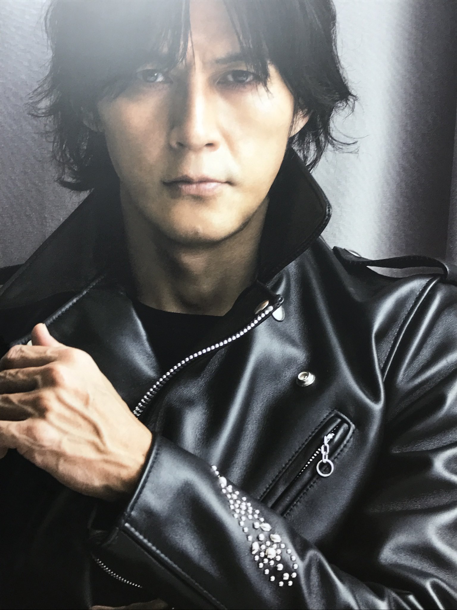 激レア44✨ショット 稲葉浩志さん着用パイピングレザーメルトンピーコート B'z – 稲葉浩志さん | kiryuyrik
