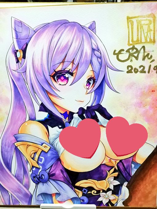 色紙4枚なんとか完成しました!本日横浜で開催のスーパーヒロインタイムで頒布します! 