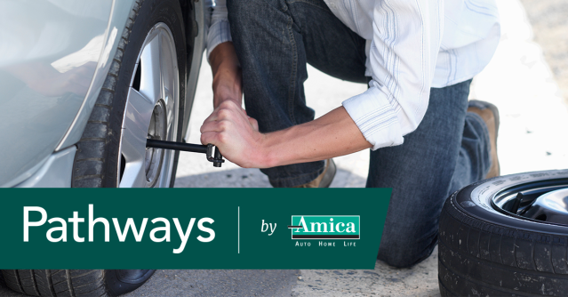 I don't know about you, but I can't change a flat tire! Thanks @amica for the tips. #IWork4Amica bit.ly/3lNmSCW