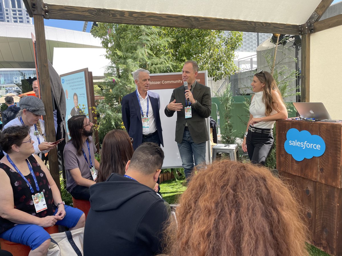 #DF21 is pretty special. The President/CEO, CTO/co-founder, and CMO in a fireside chat Q&amp;A with about 25 attendees. Where else can you get this?