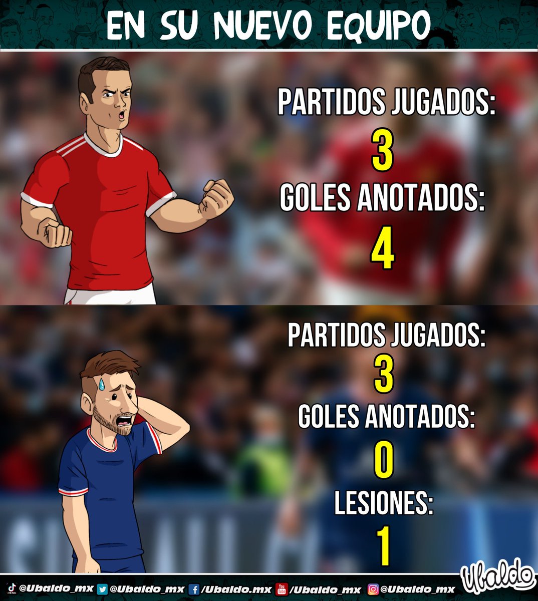 Así comenzaron con sus nuevos equipos estos cracks... ¿ A quién le irá mejor?
