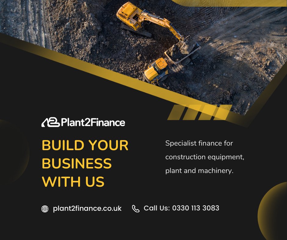 At Plant2Finance, we believe in providing a refreshingly quick and easy process for financing machinery. Give us a try today! #constructionfinance #businessfinance

Apply online today: hubs.la/H0XVTdC0
