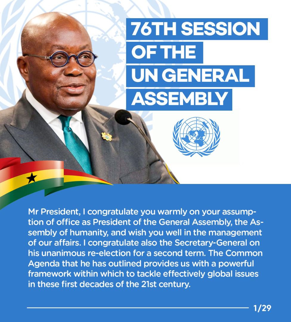 KGoodNews_'s tweet photo. #PresidentAkufoAddoSpeaks
#76thGeneralAssembly https://t.co/yESUJB3PaD