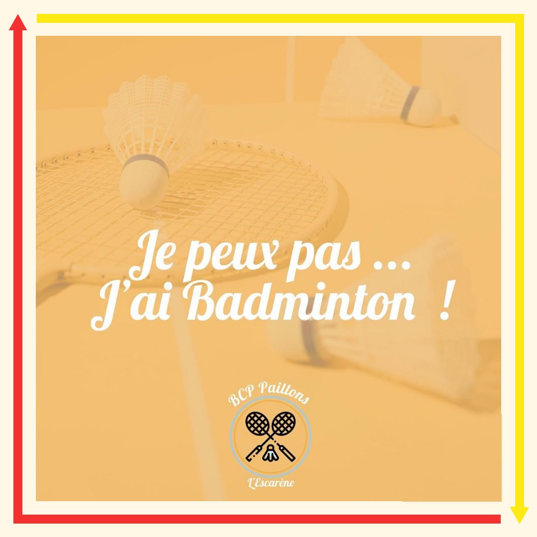🔁 REPOST CLUBS ! 🔁
 
On est totalement d’accord avec nos amis du @bcpaillons_badminton (Instagram) 🏸
L’agenda de cette année s’annonce chargé en badminton (pour notre plus grand bonheur) !
 
N’hésitez pas à aller voir leur compte !
 
<a href="/ffbad/">FFBaD</a>
#RepostClubs #GoASBS 🔴🟡