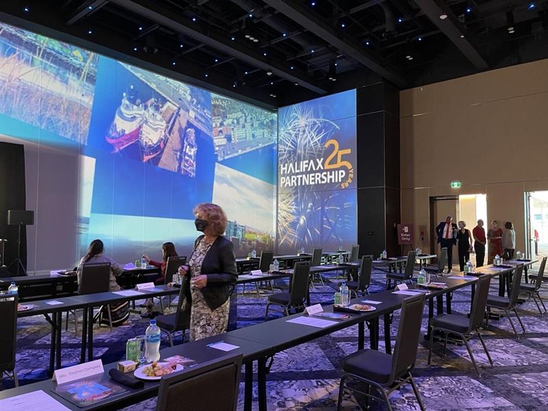 HfxPartnership's tweet photo. Guests have started to arrive! We are so excited to be hosting over 100 guests at @hfxconventions! https://t.co/ArgDLkLeBN