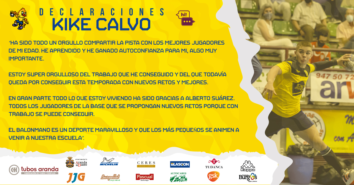 ENTREVISTA |“Ha sido todo un orgullo compartir la pista con los mejores jugadores de mi edad” 

Hablamos con Enrique Calvo, que junto a Rodrigo de Sebastián han participado en la concentración de la <a href="/RFEBalonmano/">RFEBalonmano</a> 
Toda la info en nuestra WEB 💻
➡️bit.ly/3nXxxxj