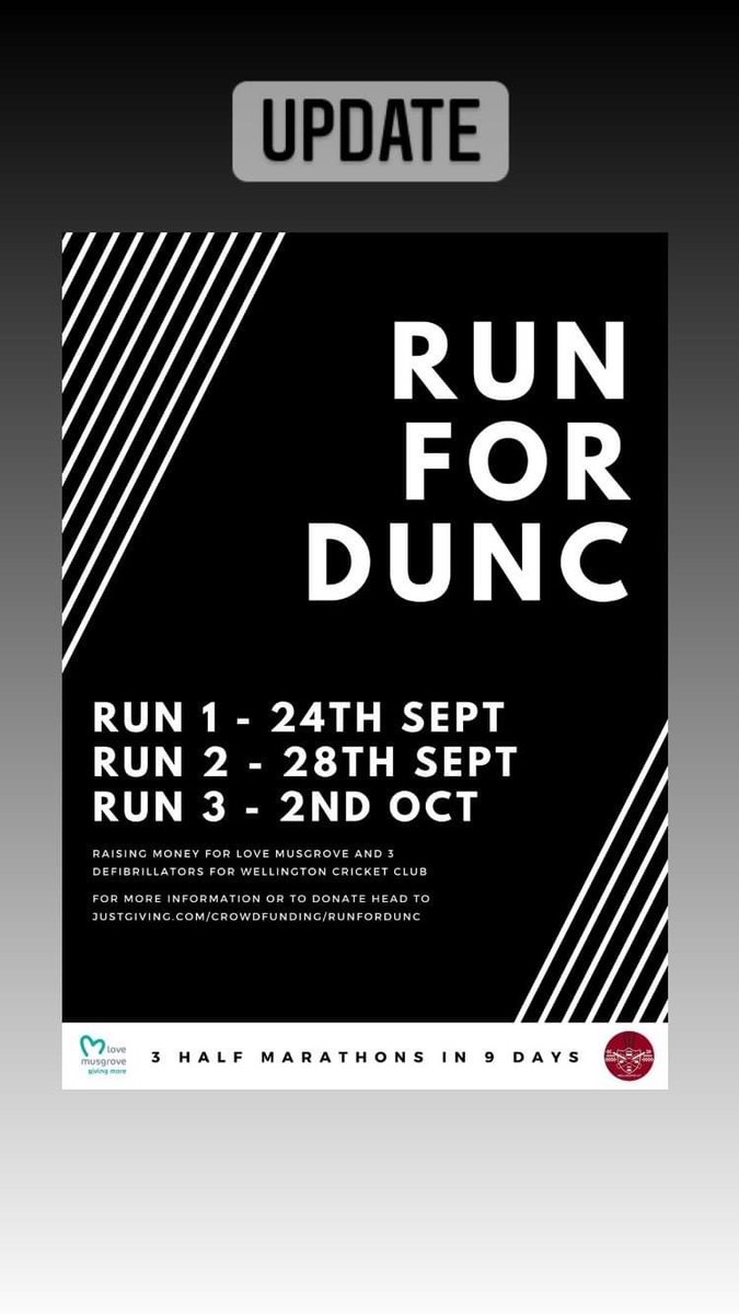PaulEShort85's tweet photo. @Wellycc @LoveMusgrove only 2 days to go until the 1st run! Thank you to everyone who has donated. Reached an amazing £7k! Thank you, thank you, thank you. Can’t wait to get going #runfordunc https://t.co/TsvB9jAPkm