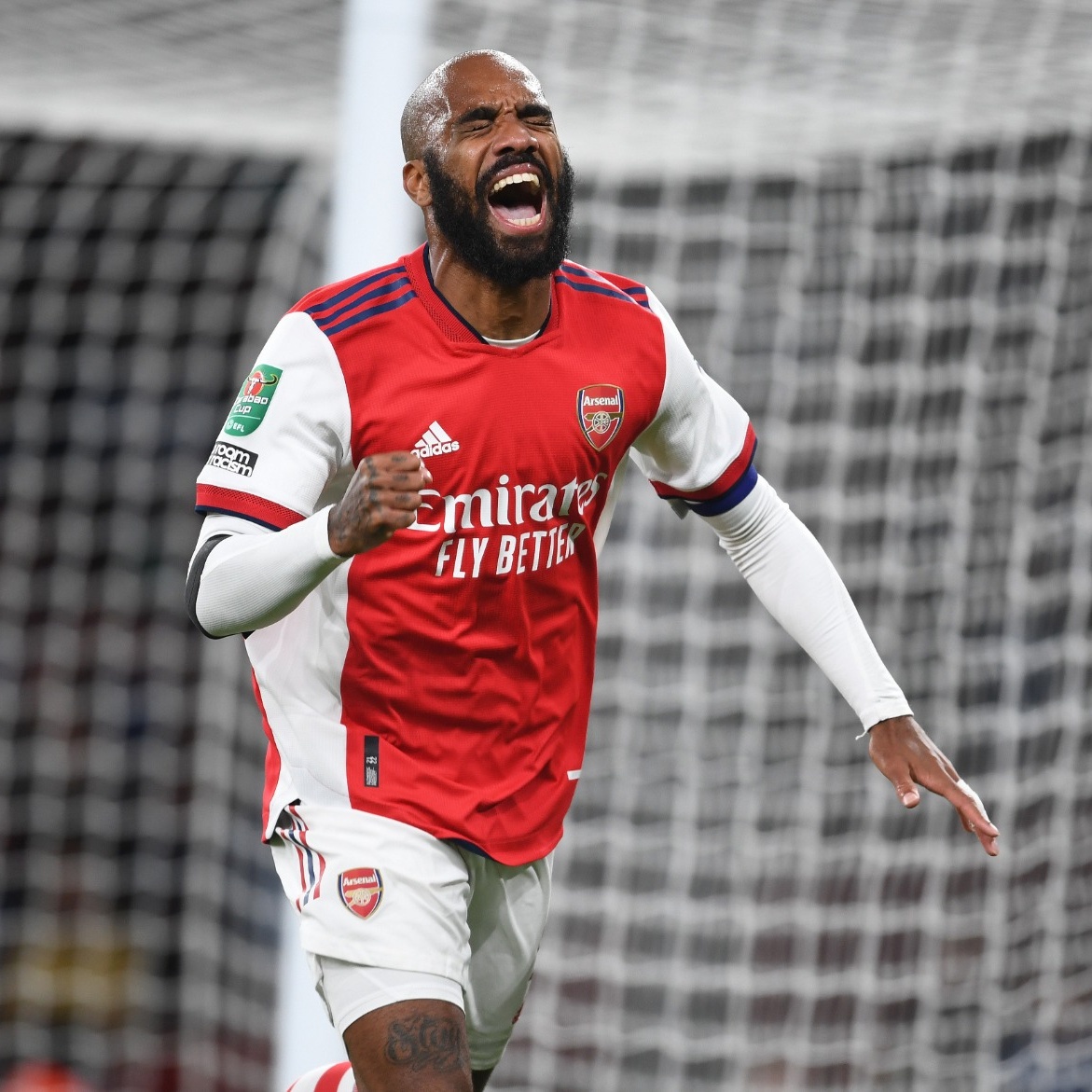 Arsenal's tweet photo. ❤️ @LacazetteAlex 

#CarabaoCup https://t.co/JR3IYoNRq8