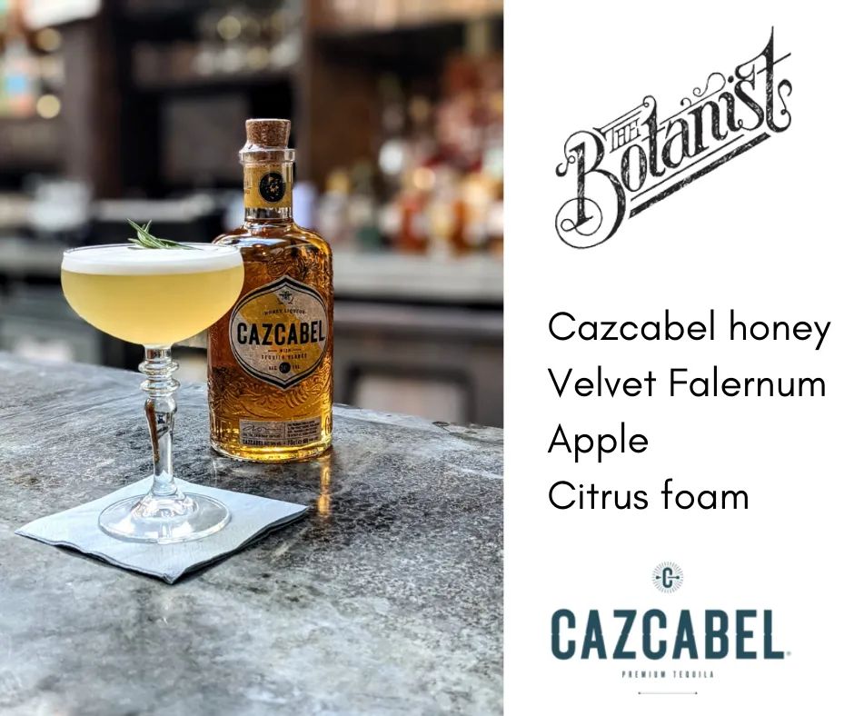 CHCocktailWeek's tweet photo. @HydeHives @HaughtonHoney Surely it would be @CazcabelTequila HONEY for you?! @thebotanistuk https://t.co/jmMkR30X7F