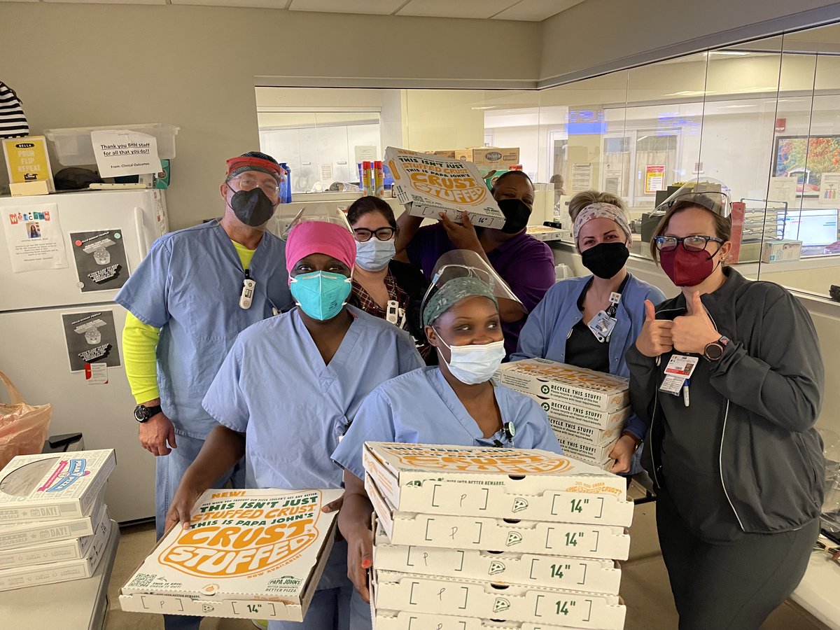Thank you Matthew L. Allen - Northwestern Mutual for the generous donation to the Baptist Health Foundation Hardin COVID-19 Emergency Fund. The donation was used to purchase pizza for Baptist Health Hardin staff working closely with COVID-19 patients. Thank you!