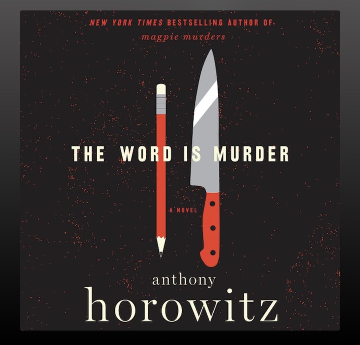 5/5 a brilliant #book by @AnthonyHorowitz . Just wow! 
In my mind, I see Hawthorne played by Philip Glenister ( @PhilipGNews ). I don’t know why, it just feel right. 

#AnthonyHorowitz #Hawthorne #theWordisMurder #BookClub