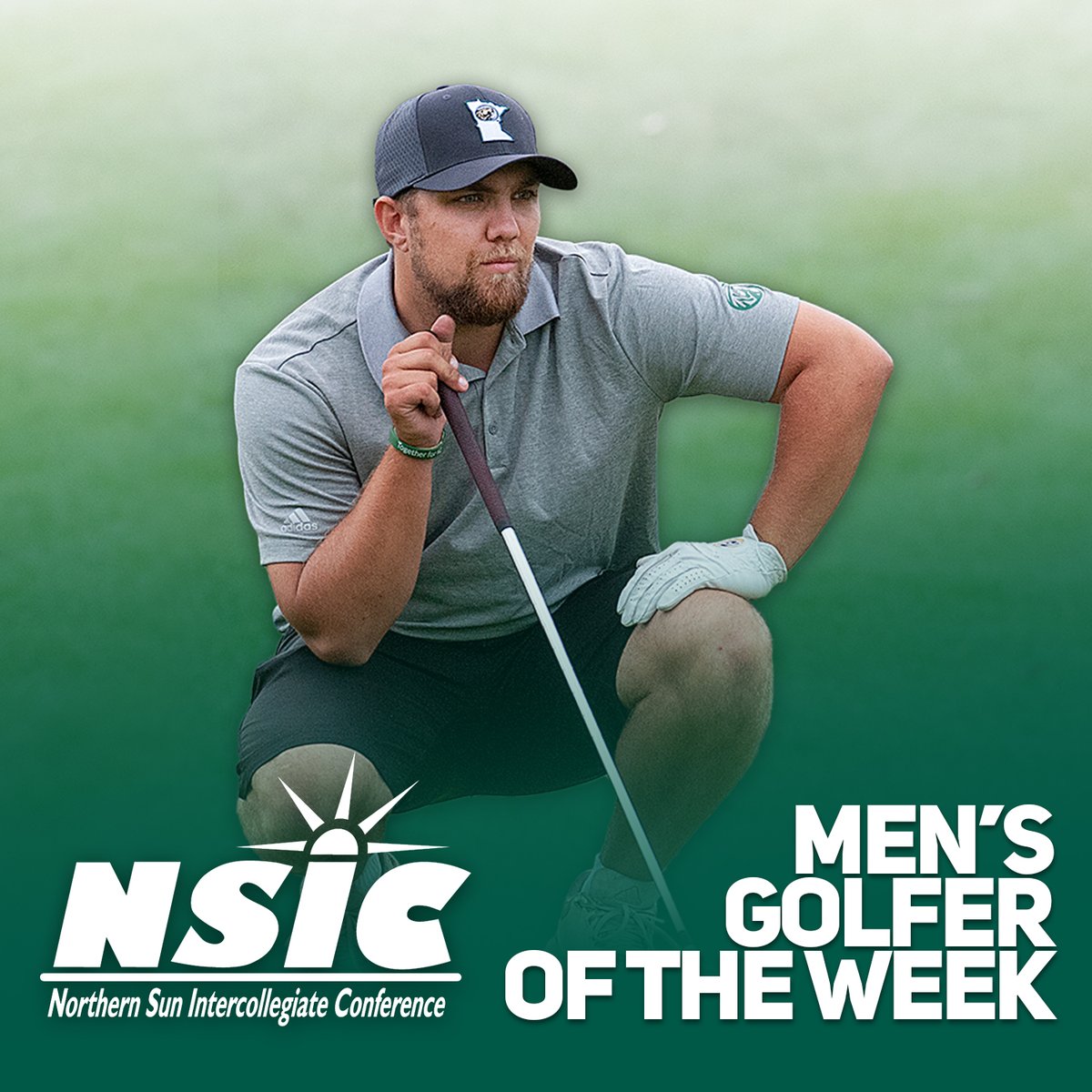 Congrats to Brandon Nelson on being named the <a href="/NorthernSunConf/">NSIC</a> Men's Golfer of the Week!

👏👏

#GoBeavers #BeaverTerritory