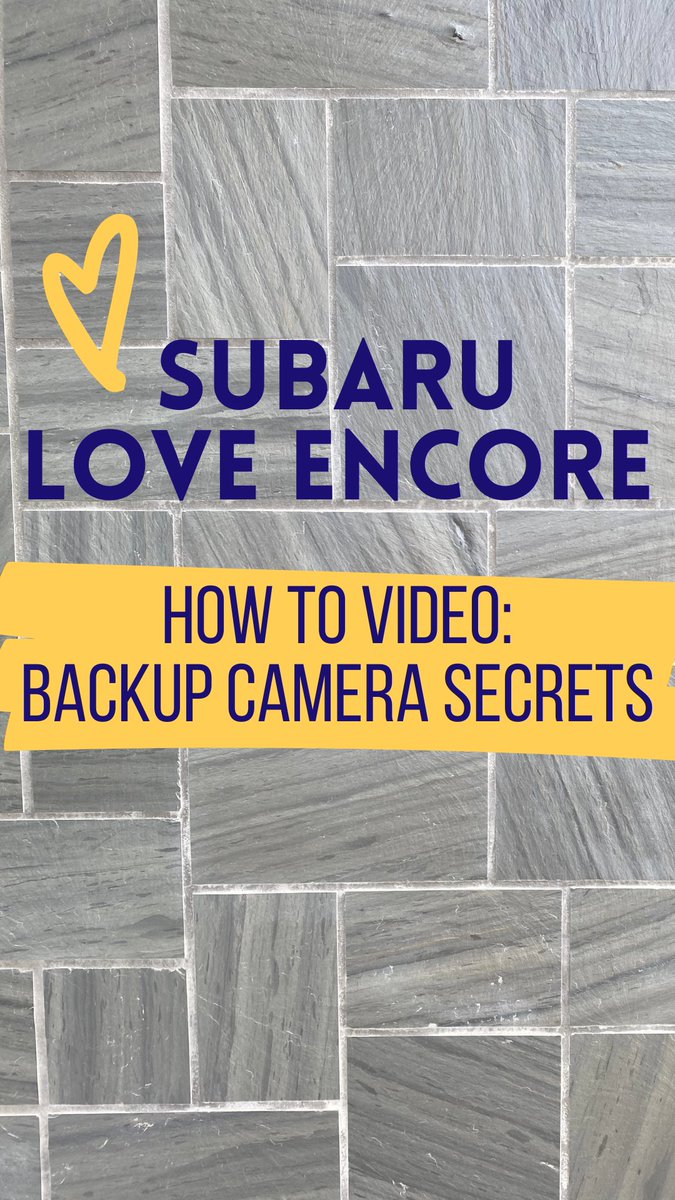 Our #Subaru Love Encore guru shares a secret trick for your vehicle's backup camera - check it out on our IGTV

See this Instagram video by @sendellsubaru15601 instagram.com/tv/CUITmuMFXWn…